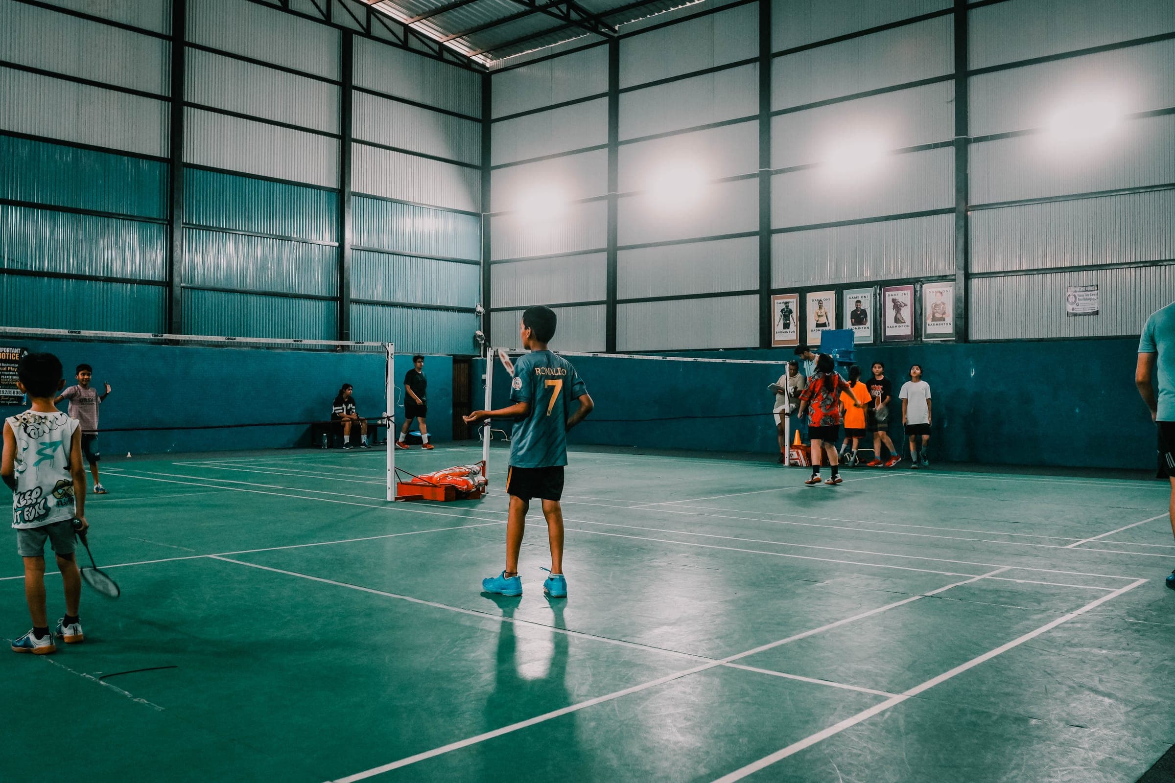 Coaching in progress