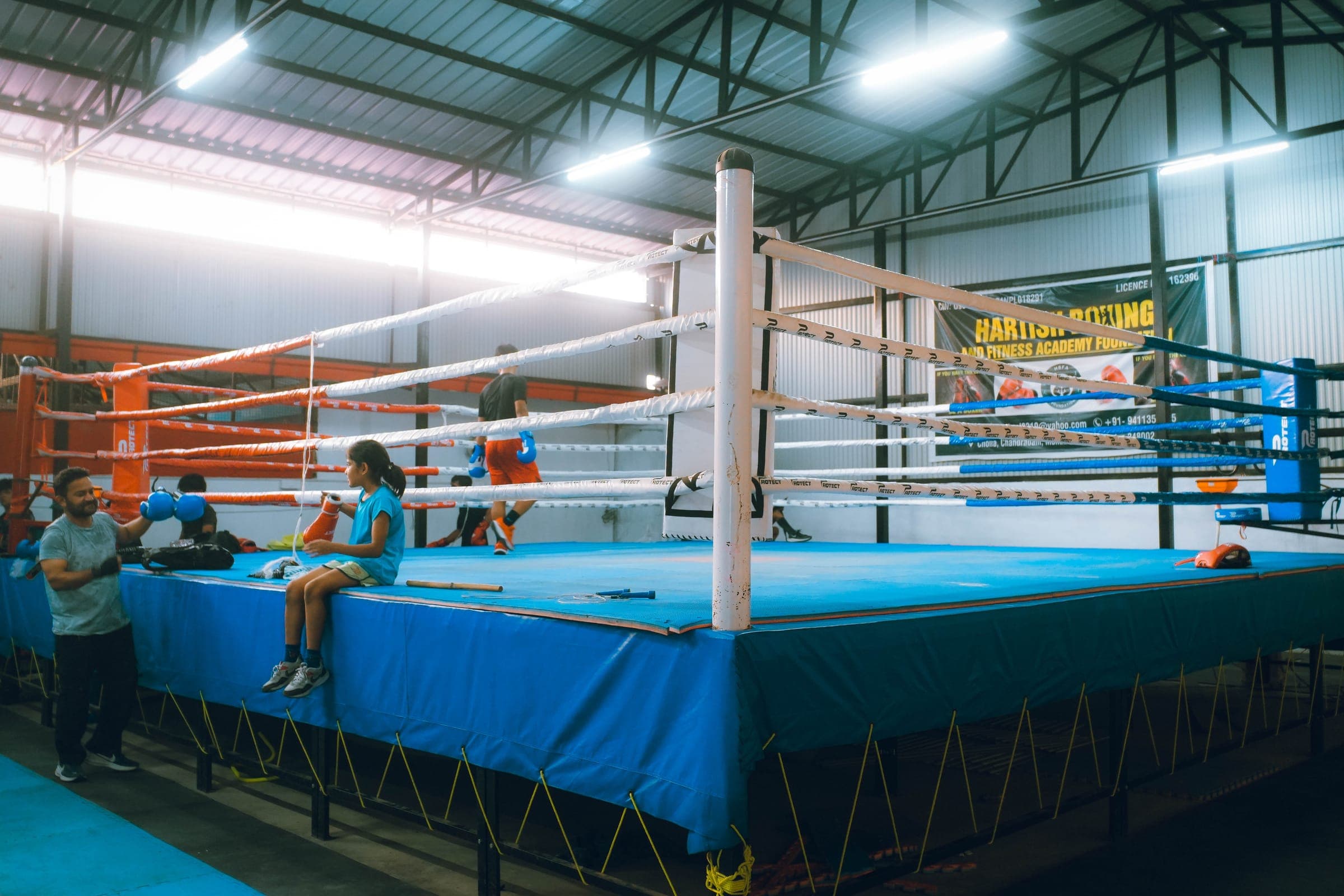Team training atmosphere