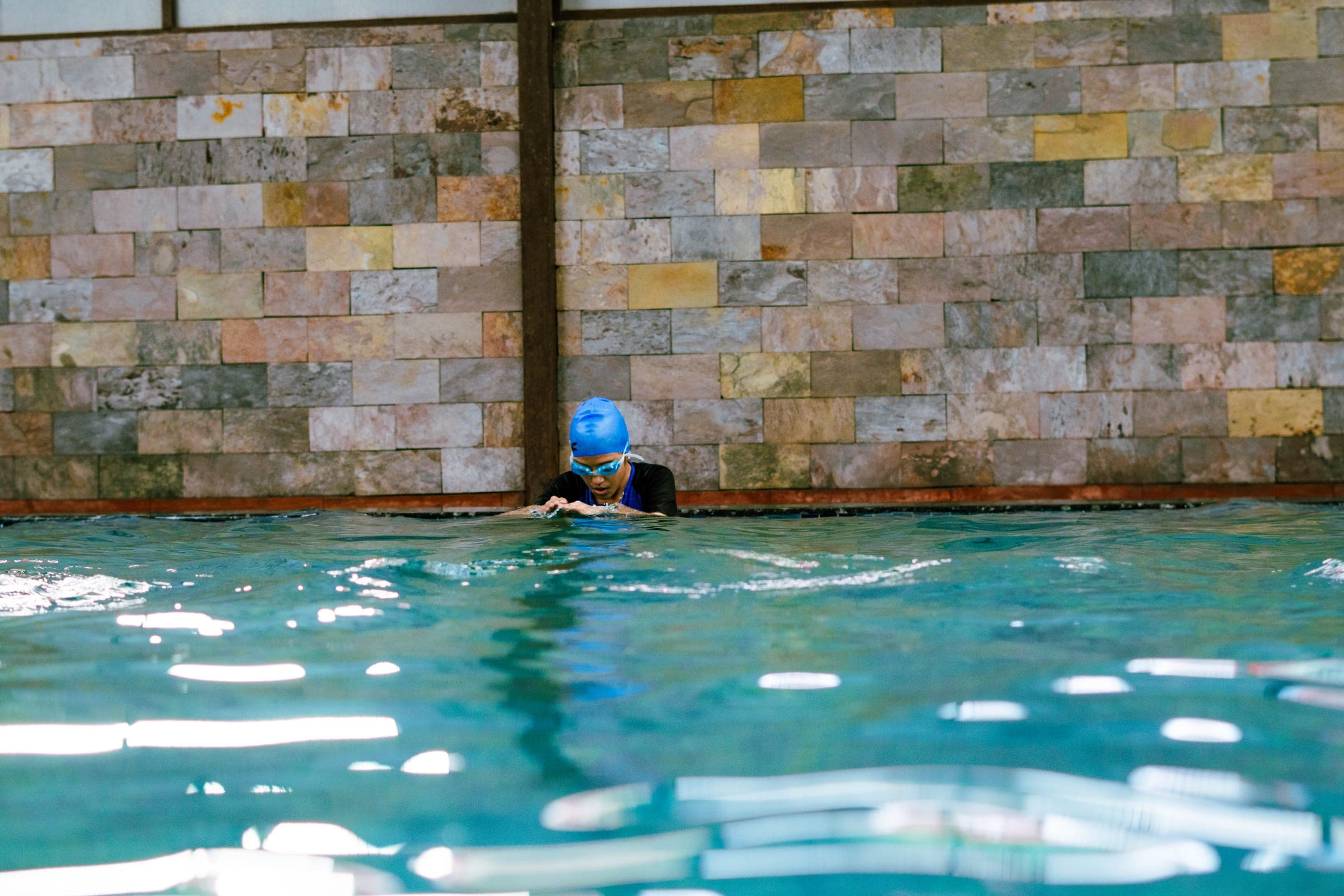 Athletes training at Aspire Academy