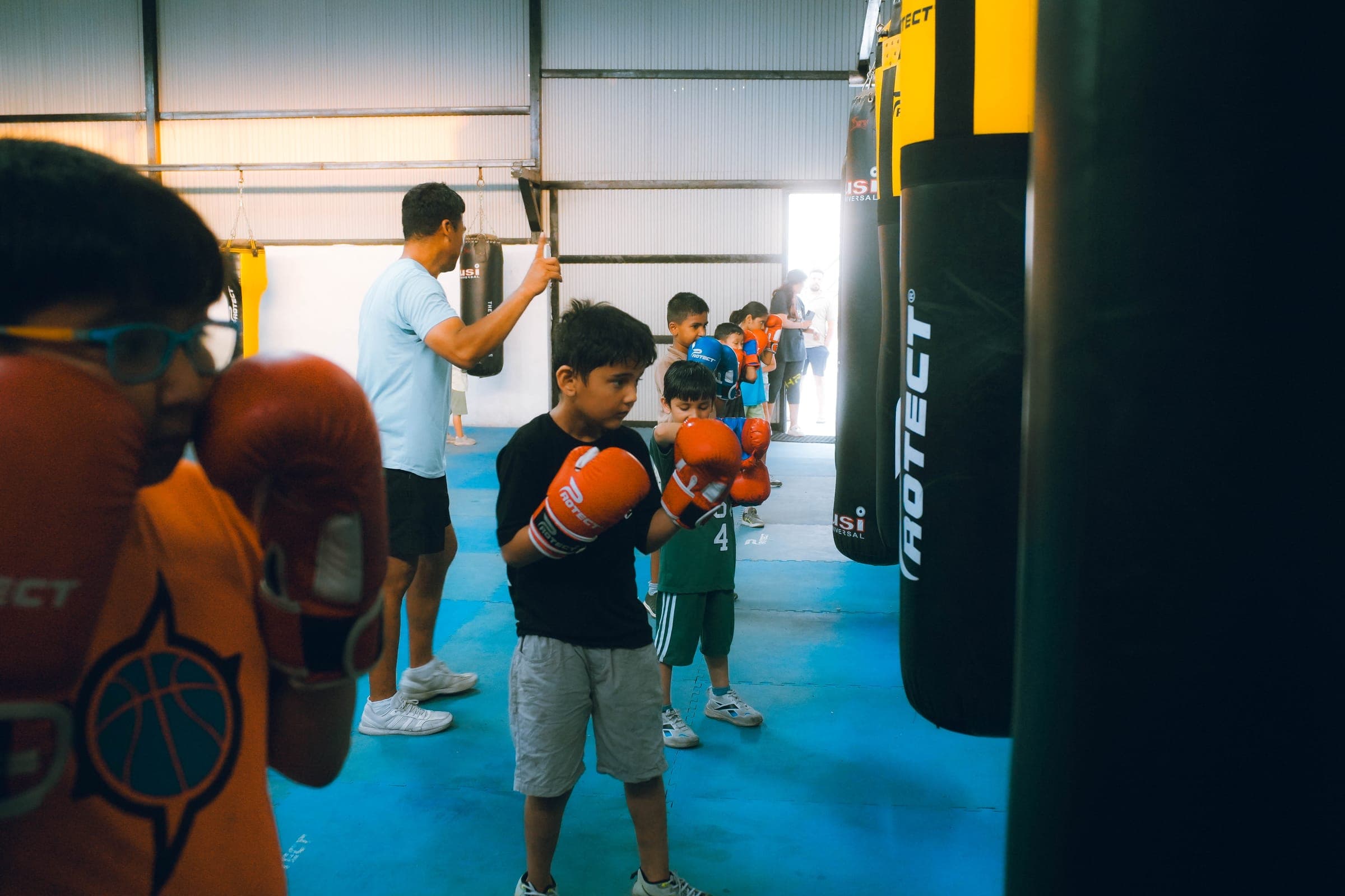 Young athletes at Aspire Sports Academy