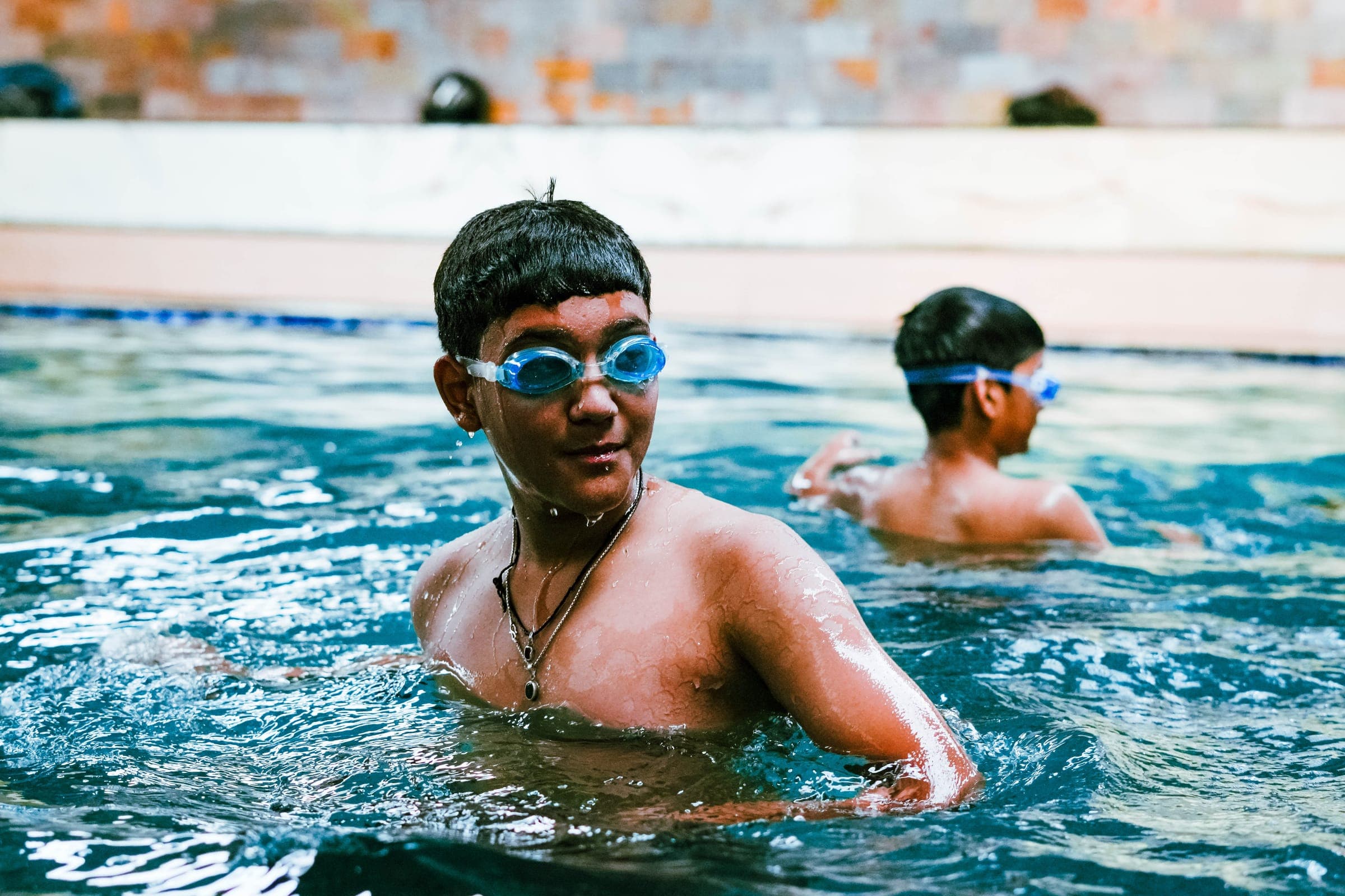 Swimming coaching at Aspire Sports Academy