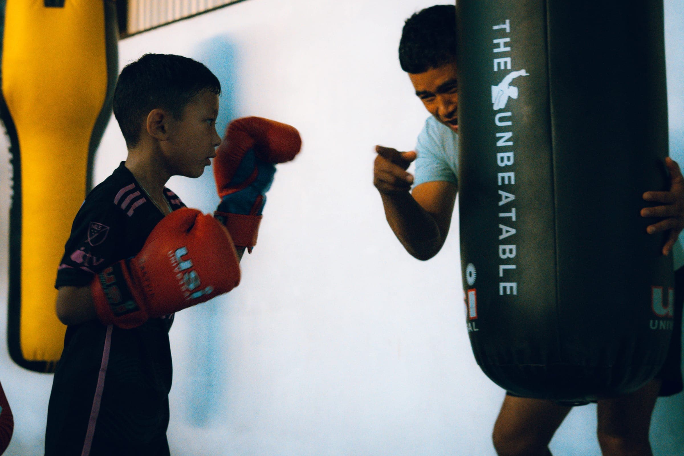 Boxing coaching at Aspire Sports Academy