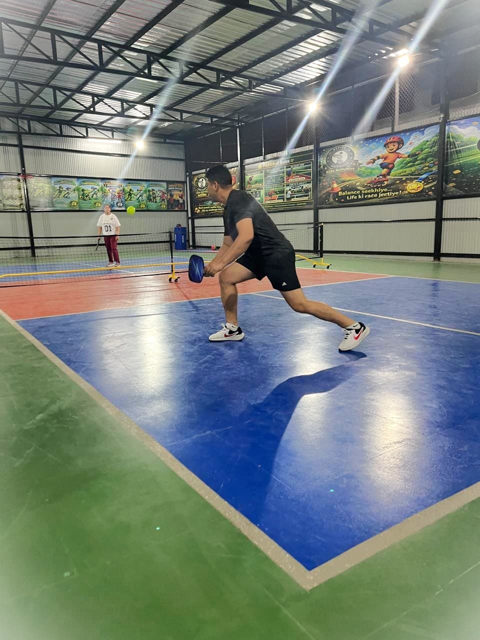 Pickleball training at Aspire Sports Academy