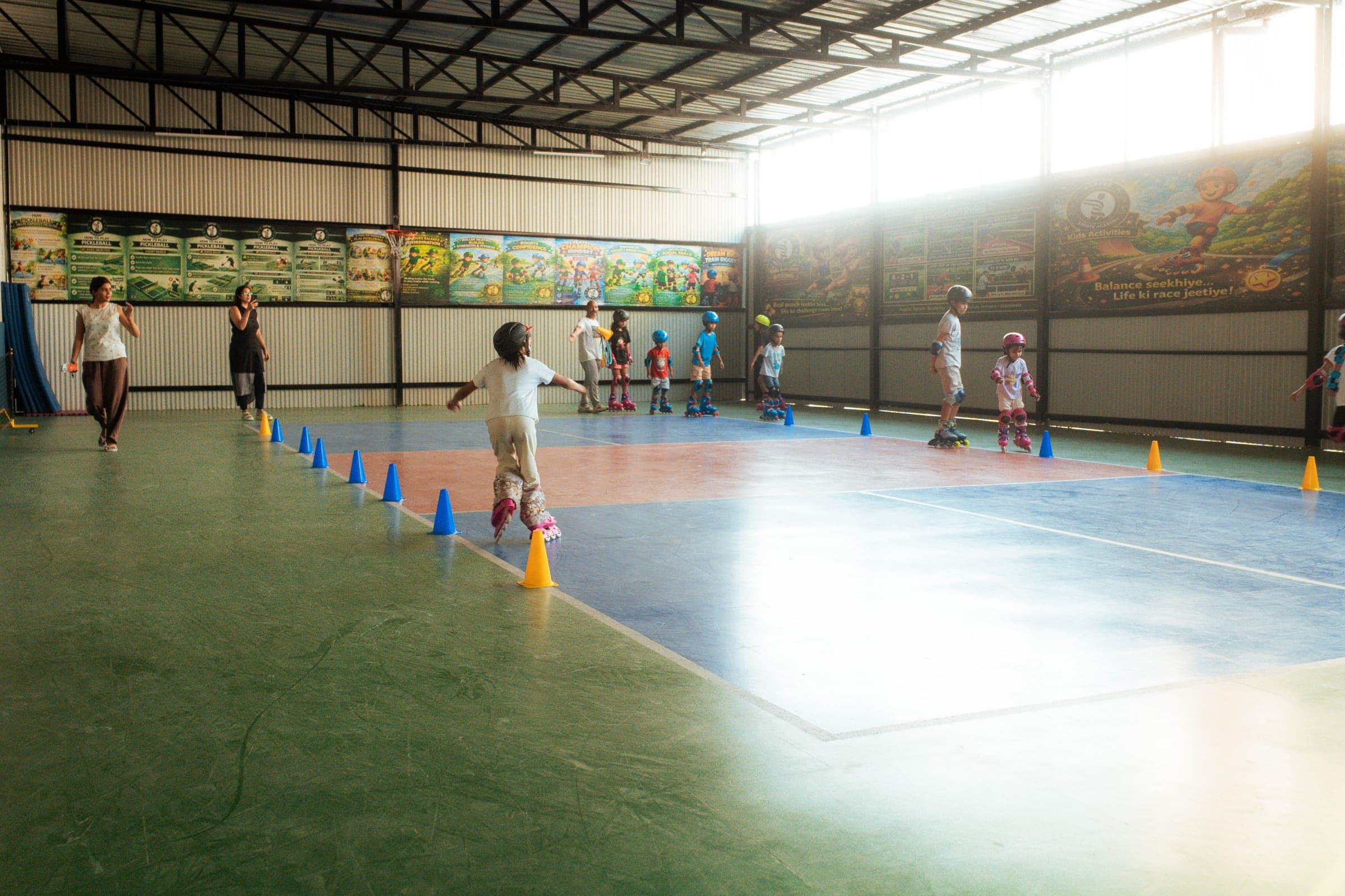 Sports coaching and skill development at Aspire