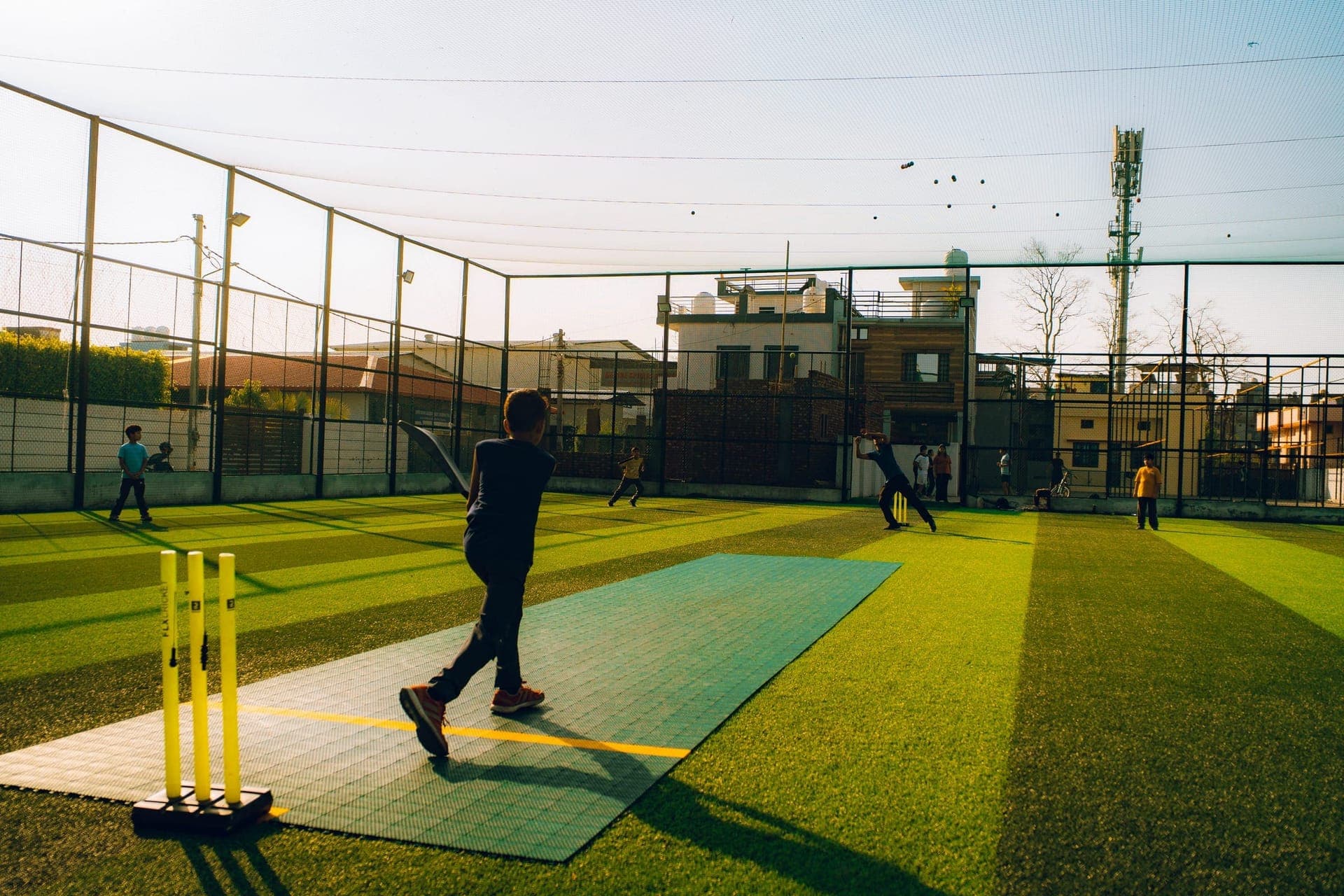Student athletes in action at Aspire Sports Academy
