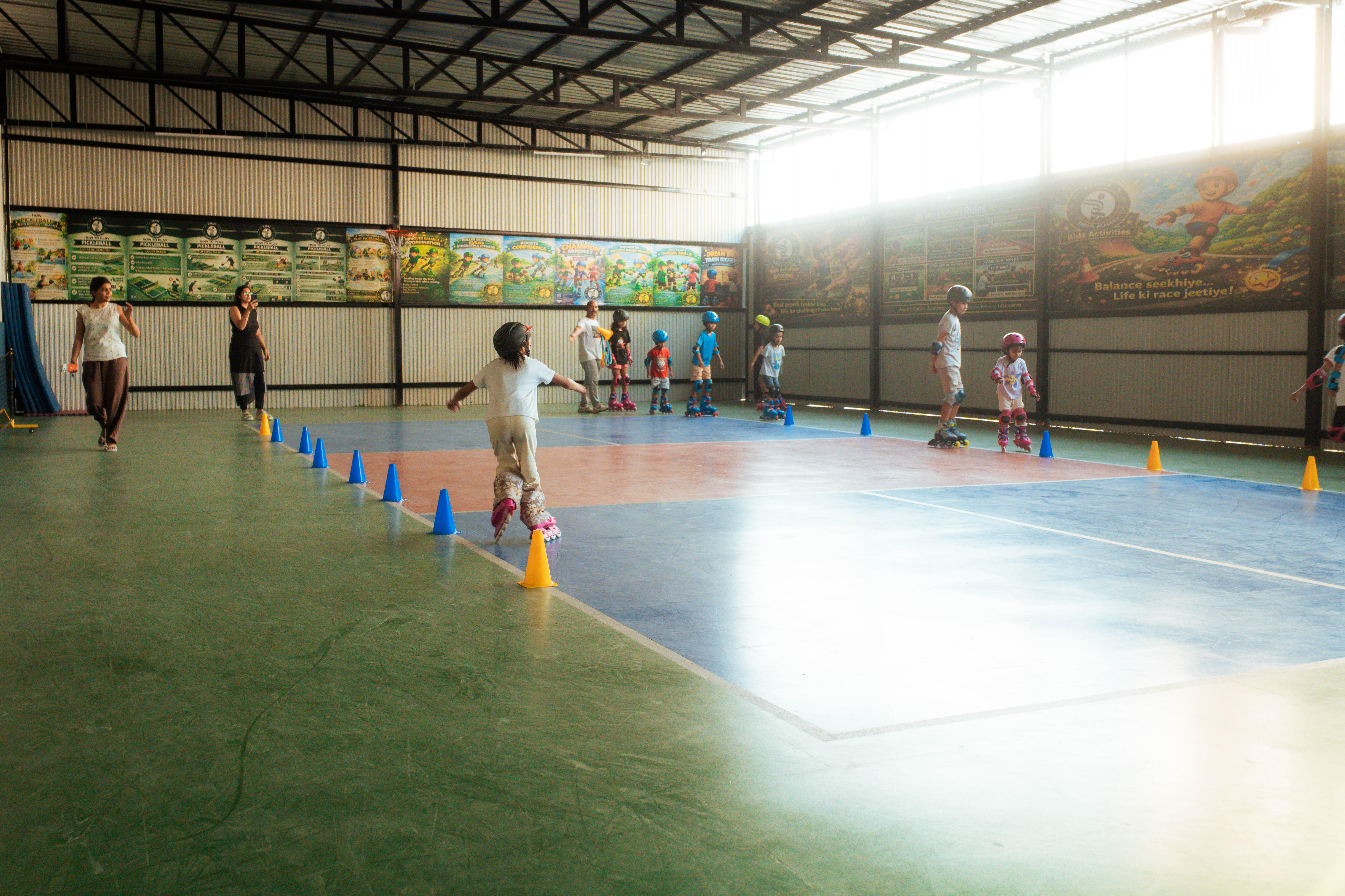 Sports coaching and skill development at Aspire